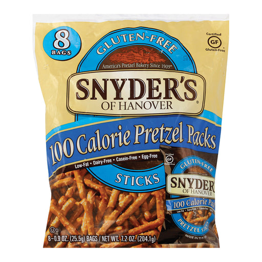 Snyder's Gluten Free Pretzel Sticks, 100 Calorie (6-Pack) - Cozy Farm 