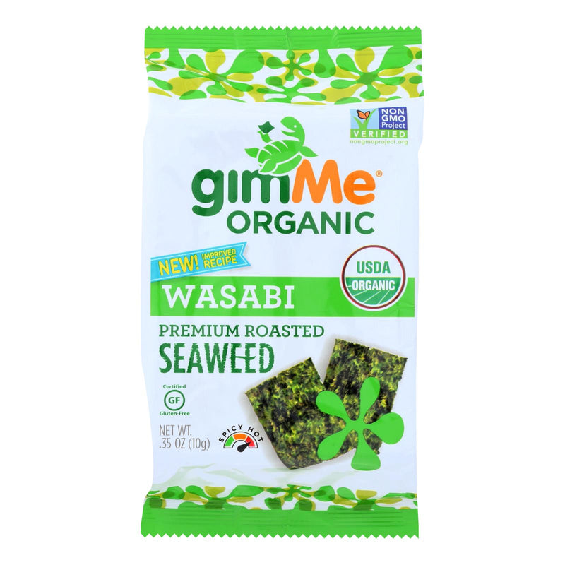Gimme Organic Roasted Wasabi 12-Pack, 0.35 Oz. Each - Cozy Farm 