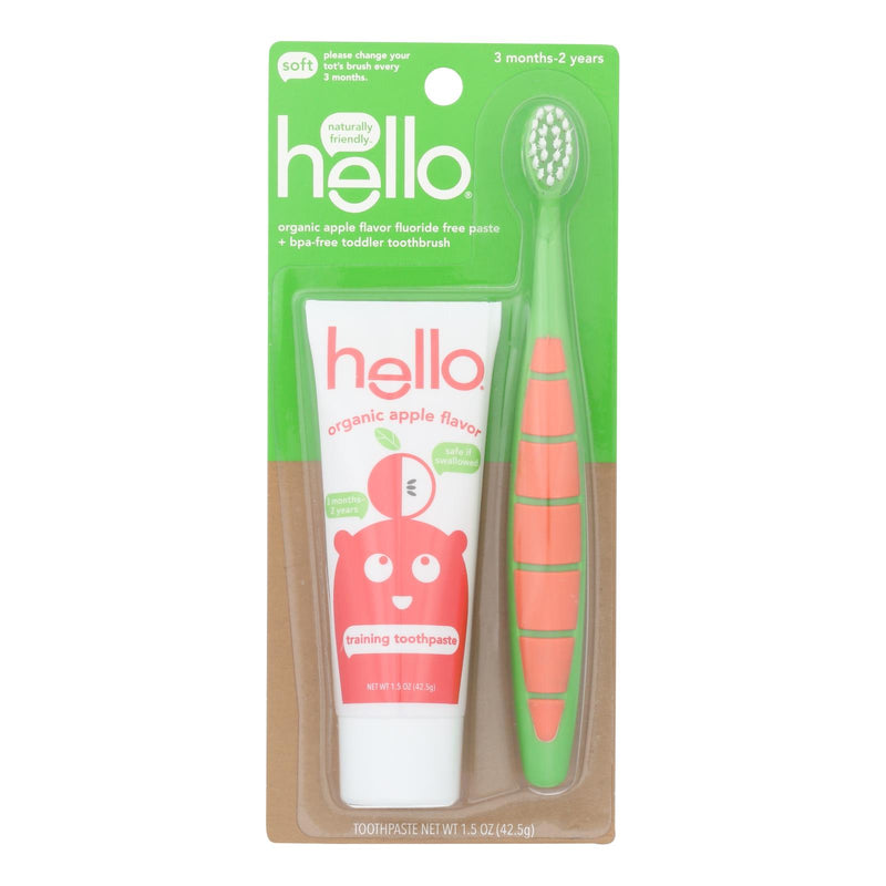Hello Products LLC Toothpaste + Brush Bundle, 6 Packs, 2 Count - Cozy Farm 