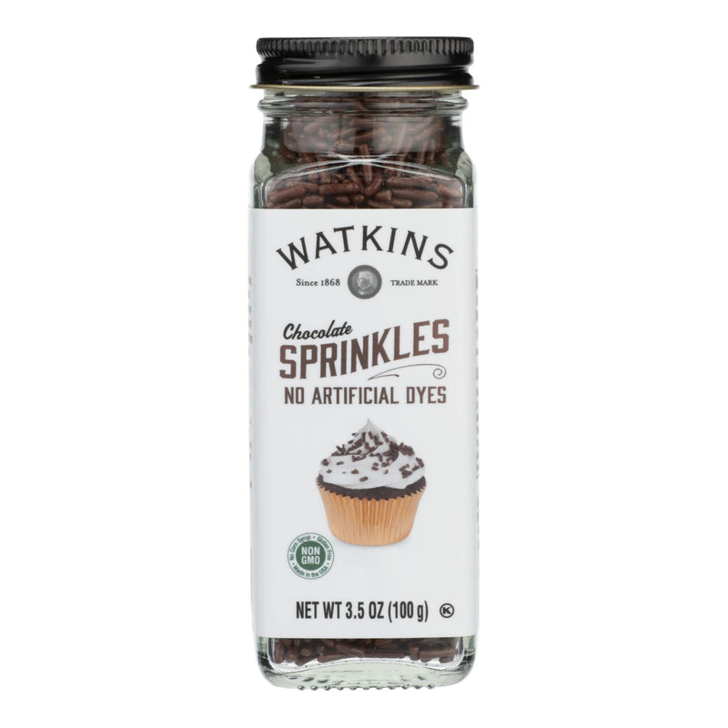 Watkins Decorating Sprinkle, Chocolate, 3.5 Oz (Pack of 3) - Cozy Farm 