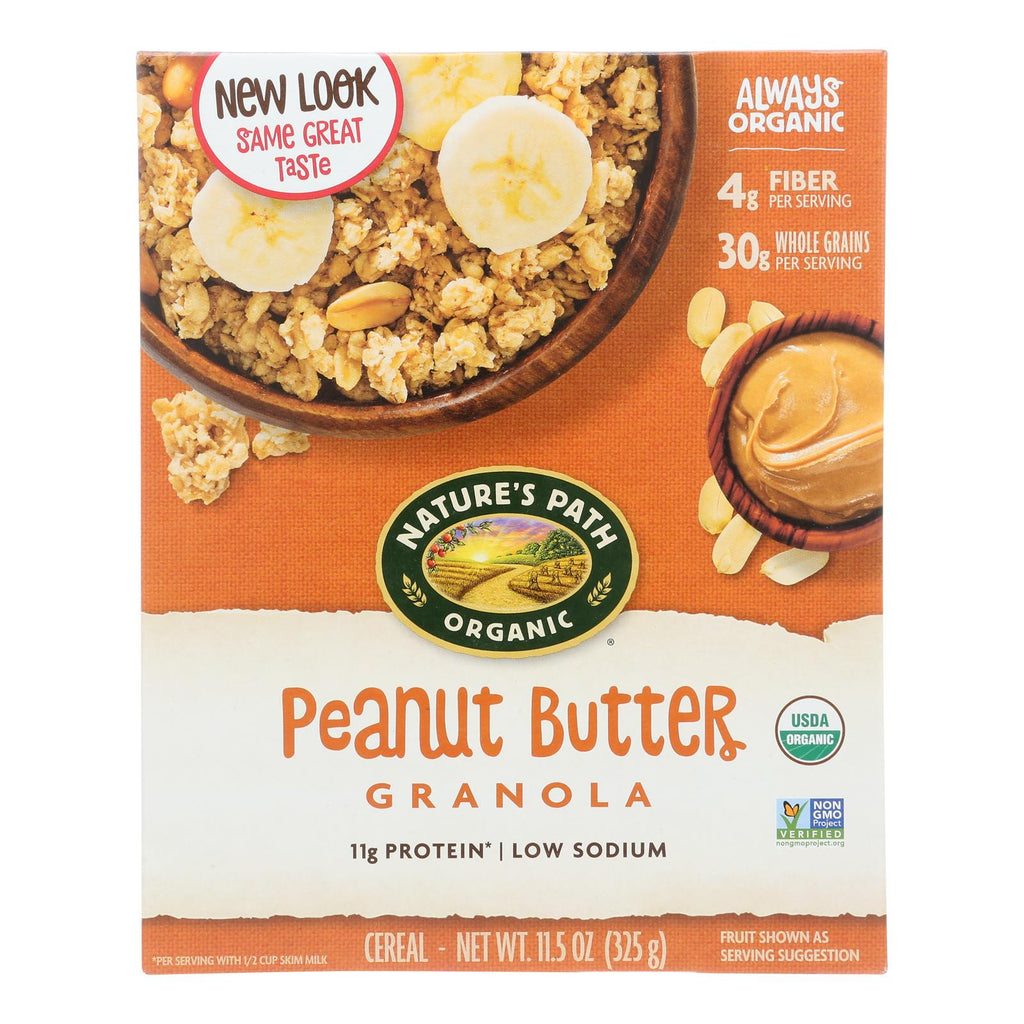 Nature's Path Organic Peanut Butter Granola (Pack of 12) - 11.5 Oz. - Cozy Farm 