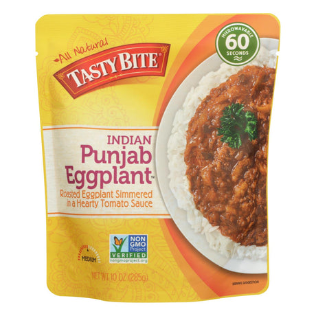 Tasty Bite Punjabi Eggplant Entree, Authentic Indian Cuisine (Pack of 6 - 10 oz) - Cozy Farm 