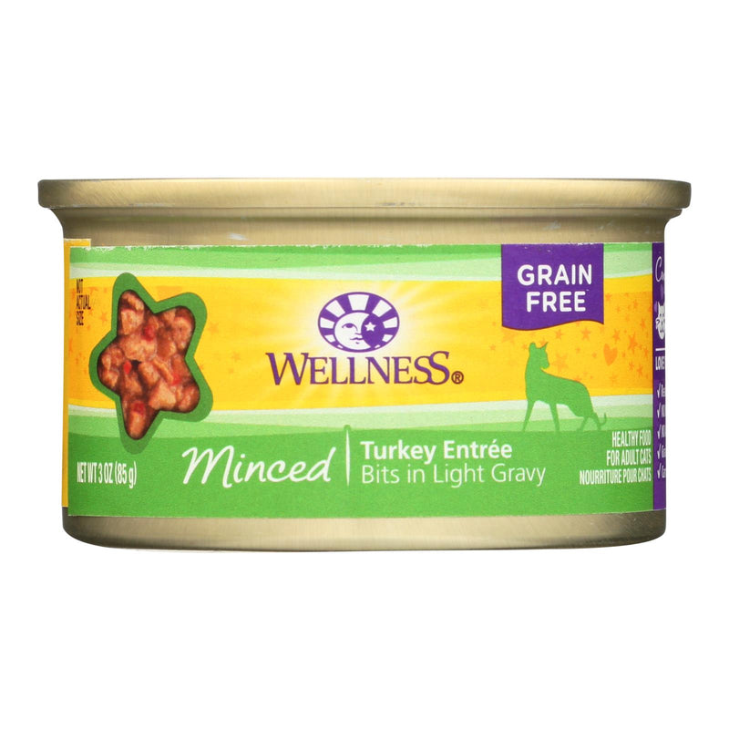 Wellness Pet Products Cat Food - Turkey Entrée (Pack of 24) - 3 Oz. - Cozy Farm 