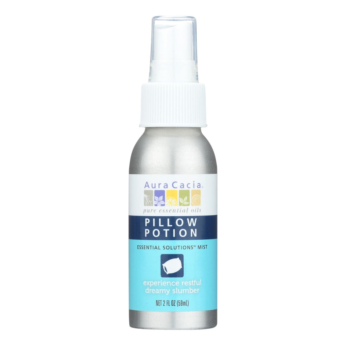 Aura Cacia Pillow Potion Essential Oil Mist (2 Fl Oz) - Cozy Farm 