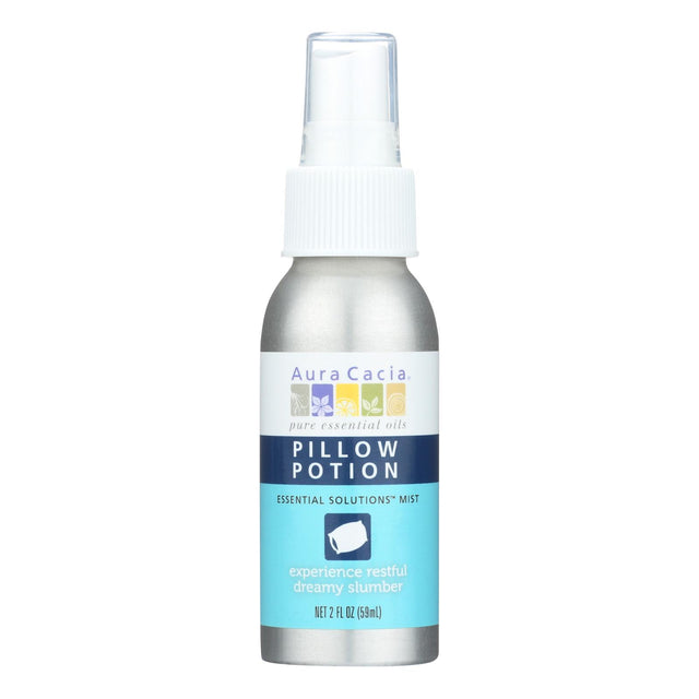 Aura Cacia Pillow Potion Essential Oil Mist (2 Fl Oz) - Cozy Farm 