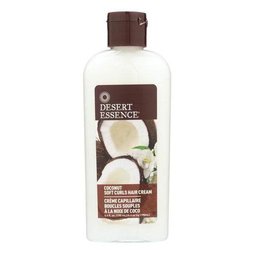 Desert Essence Coconut Soft Curls Hair Cream (6.4 Fl Oz) - Cozy Farm 