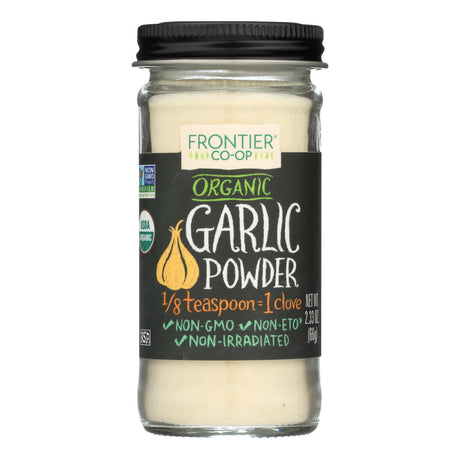 Frontier Herb - Organic  Garlic Powder (2.33 Oz. Pack) - Cozy Farm 