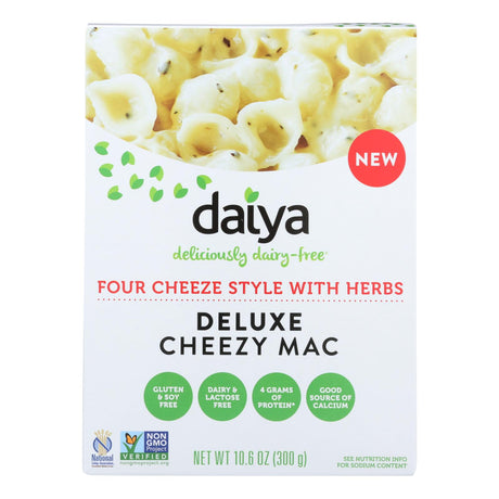 Daiya Foods Cheezy Mac Four Cheese with Herbs (Pack of 8) - 10.6 Oz. - Cozy Farm 