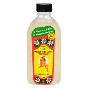 Tiare Tahiti Monoi Coconut Oil with Frangipani Tipanie Essence, 4 Oz - Cozy Farm 