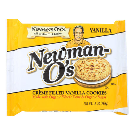 Newman's Own Organics Vanilla Creme-Filled Cookies (13 Oz. Pack of 6) - Cozy Farm 