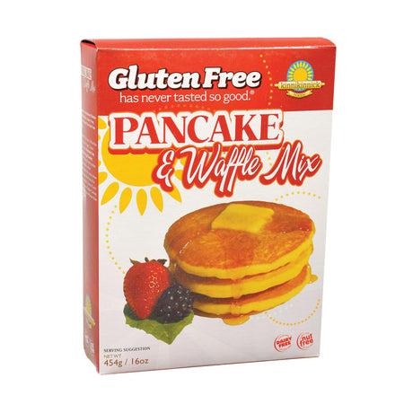 Kinnikinnick Gluten-Free Indulgent Pancake & Waffle Mix 16 Oz. Pack of 6 - Cozy Farm 