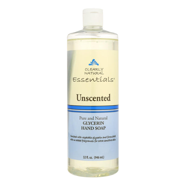 Clearly Natural Hand Soap - Unscented Refill, Liquid 32 Ounce - Cozy Farm 