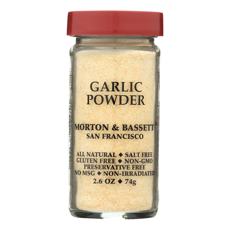 Morton & Bassett Garlic Powder Seasoning (Pack of 3 - 2.6 Oz.) - Cozy Farm 
