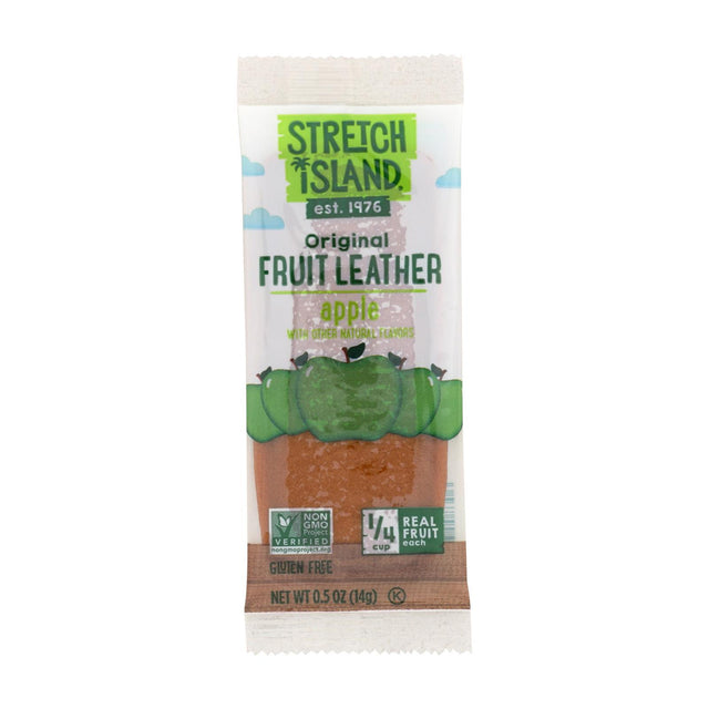 Stretch Island Fruit Leather Strip - Autumn Apple (Pack of 30) - 0.5 Oz - Cozy Farm 