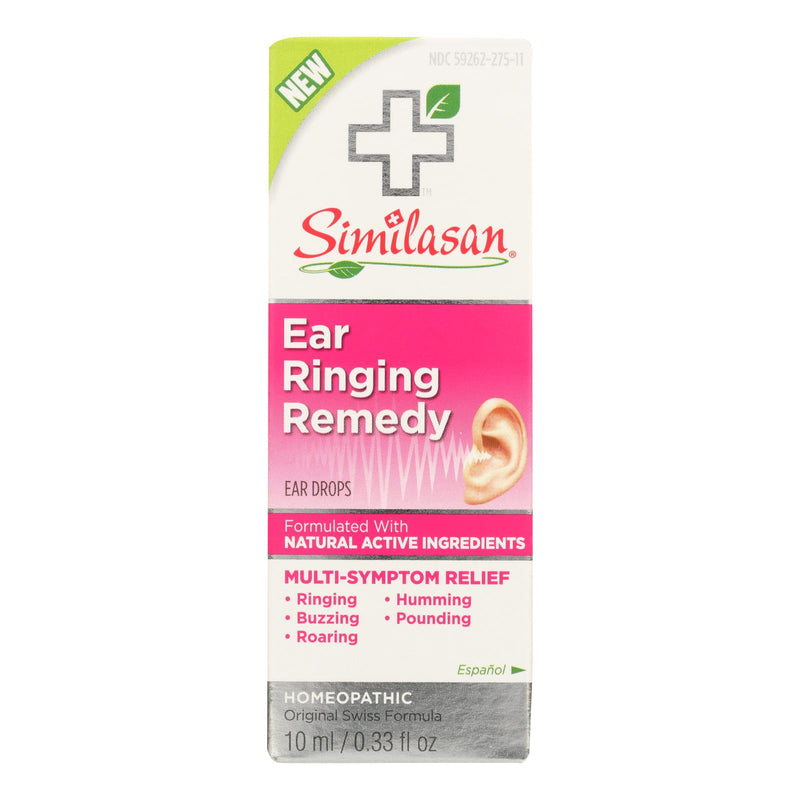 Similasan Ear Ringing Remedy - Reduce Tinnitus & Vertigo - 0.33 Fl Oz - Cozy Farm 