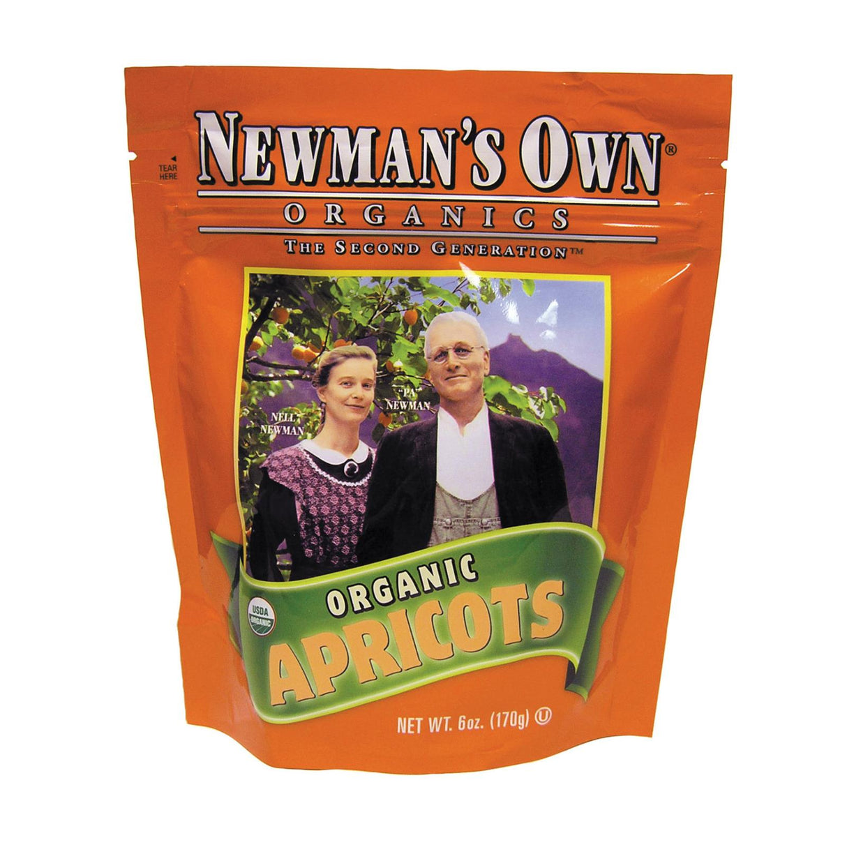 Newman's Own Organics Premium Dried Apricots (Pack of 12) - USDA Organic, Unsweetened, Non-GMO, Vegan - Cozy Farm 