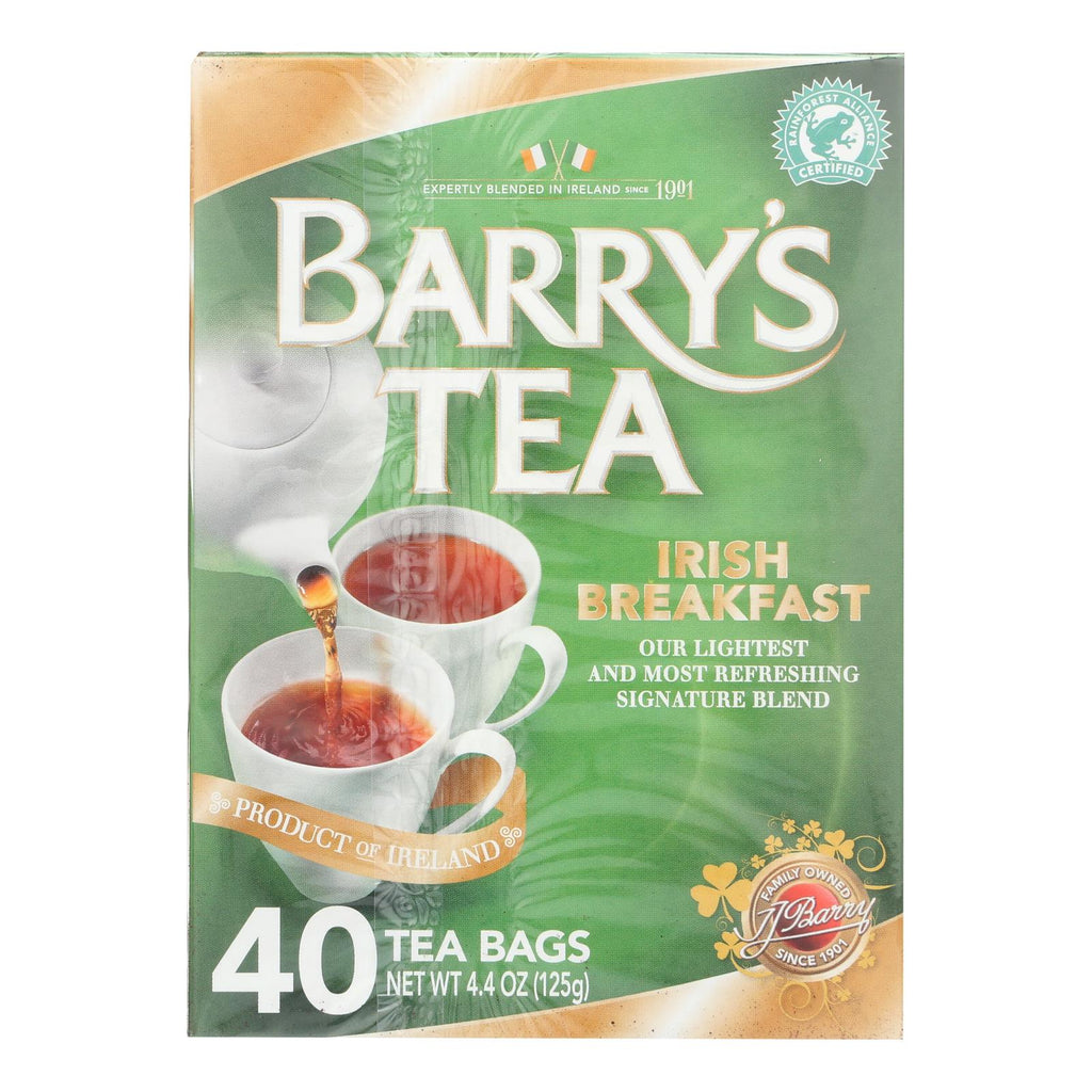 Barry's Tea - Irish Breakfast (Pack of 6, 40 Bags) - Cozy Farm 