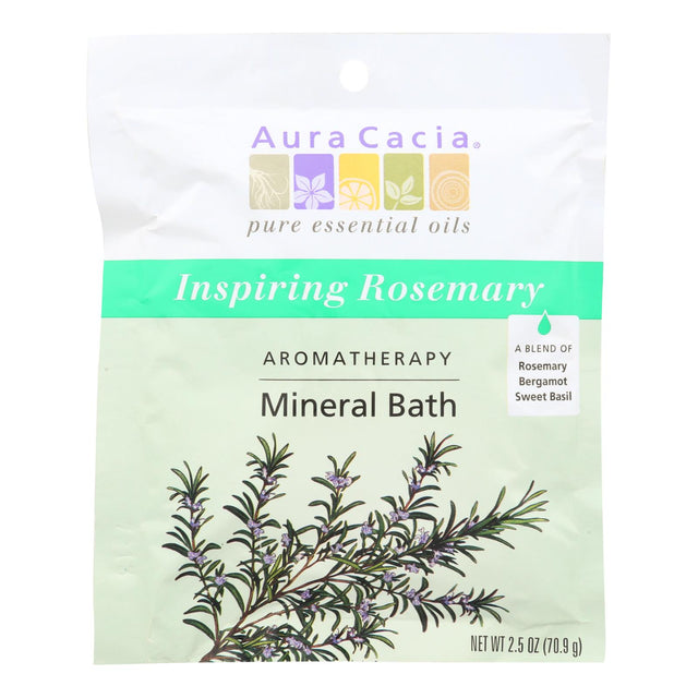 Aura Cacia Aromatherapy Mineral Bath Inspiration - 2.5 Oz (Pack of 6) - Cozy Farm 