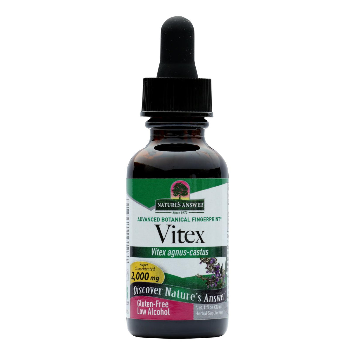 Nature's Answer Vitex Berry Liquid Extract (1 Fl Oz) - Cozy Farm 