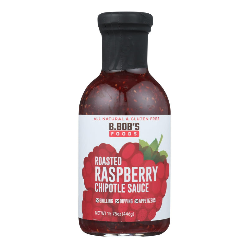 Bronco Bob's Chipotle Sauce with Roasted Raspberry, 6 Pack - 15.75 Fl Oz Each - Cozy Farm 