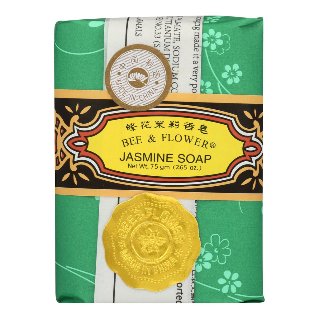 Bee And Flower Soap Jasmine - 2.65 Oz - Case Of 12 - Cozy Farm 