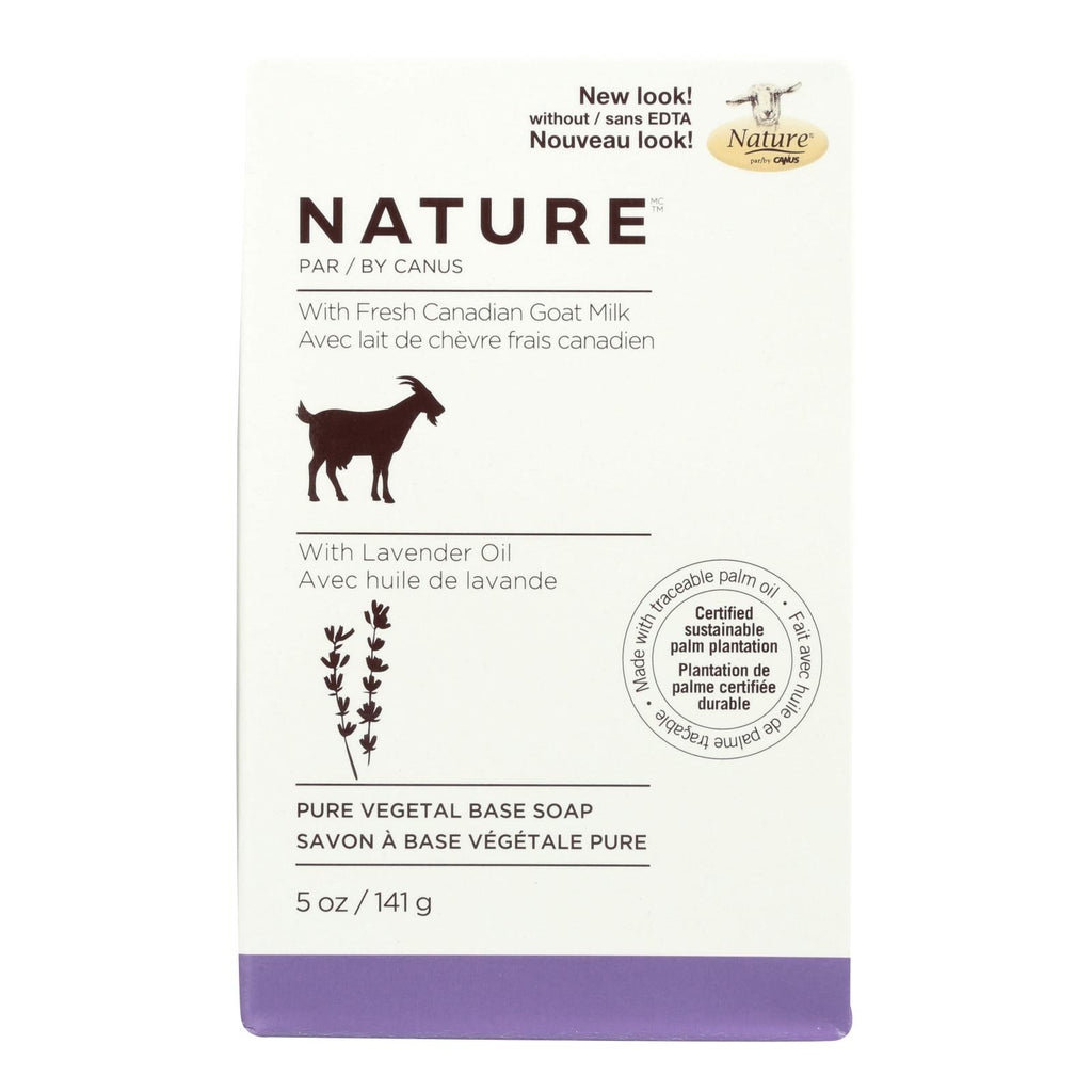 Nature By Canus Goats Milk Lavender Oil Bar Soap (Pack of 5 Oz.) - Cozy Farm 