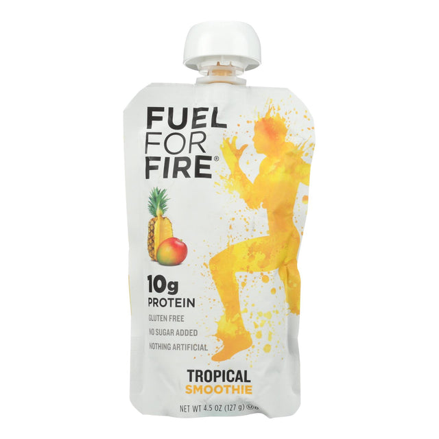 Fuel For Fire Fruit + Protein Fuel (Pack of 12 - 4.5 Oz.) Enhanced Energy - Cozy Farm 