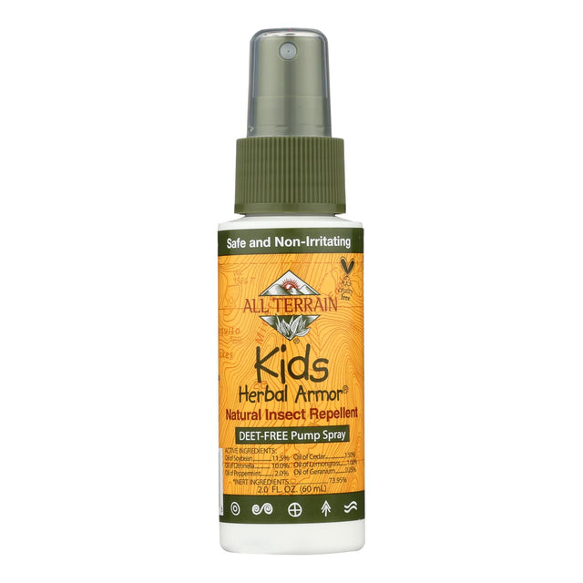 All TerrainKids Herbal Armor - Natural Insect Repellent (2 Fl Oz.) - Cozy Farm 