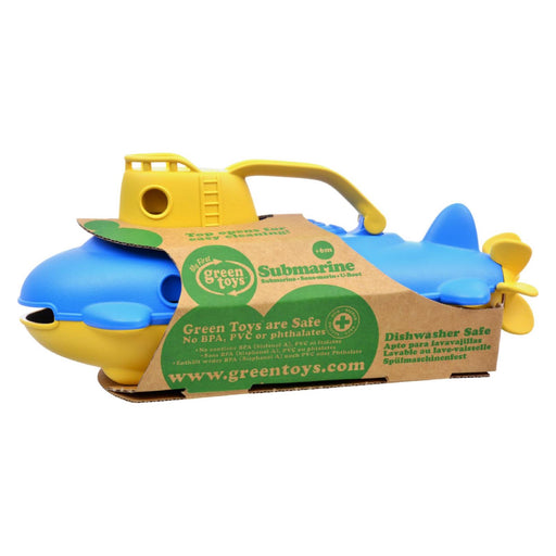 Green Toys  Submarine with Yellow Cabin - Cozy Farm 