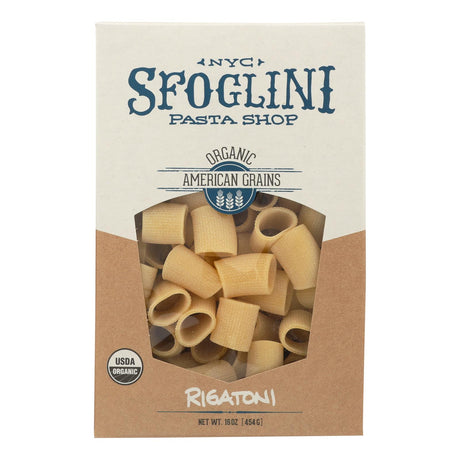 Sfoglini Rigatoni Semolina (Pack of 6 - 16 Oz.) - Cozy Farm 