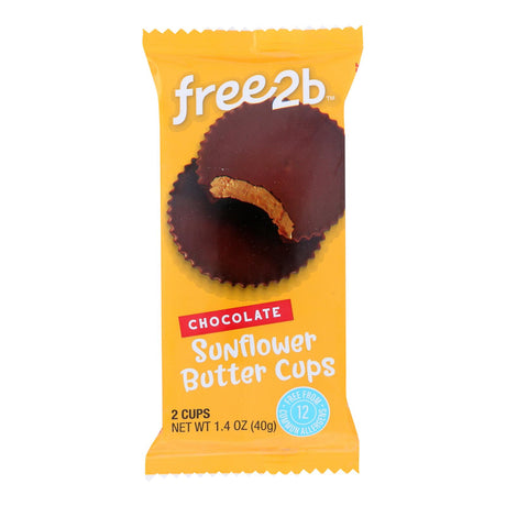 Free 2 B Sun Cups Rice Chocolate (Pack of 12 - 1.4 Oz.) - Cozy Farm 