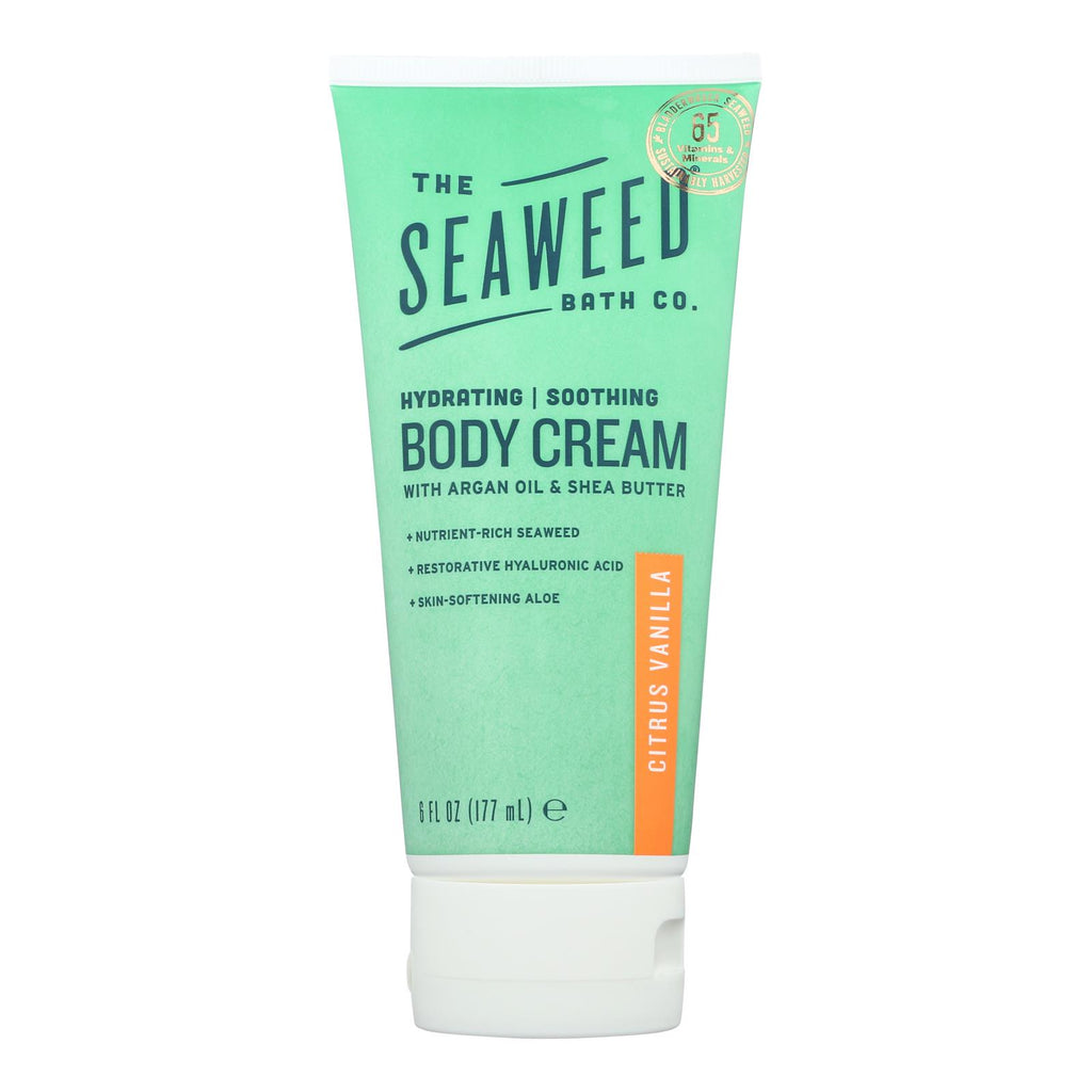 The Seaweed Bath Co - Body Cream Citrus Vanilla - 6 Oz - Cozy Farm 