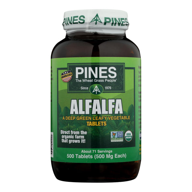 Pines International Organic Alfalfa Tablets - Pack of 500 - Cozy Farm 