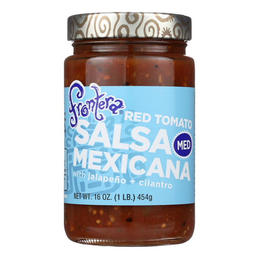 Frontera Foods Salsa Mexicana (Medium) - Pack of 6, 16 Oz Jars - Cozy Farm 