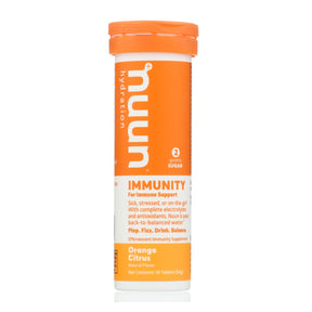 Nuun Immunity Orange Citrus Electrolyte Drink Tabs (Pack of 8, 10 Tabs) - Cozy Farm 