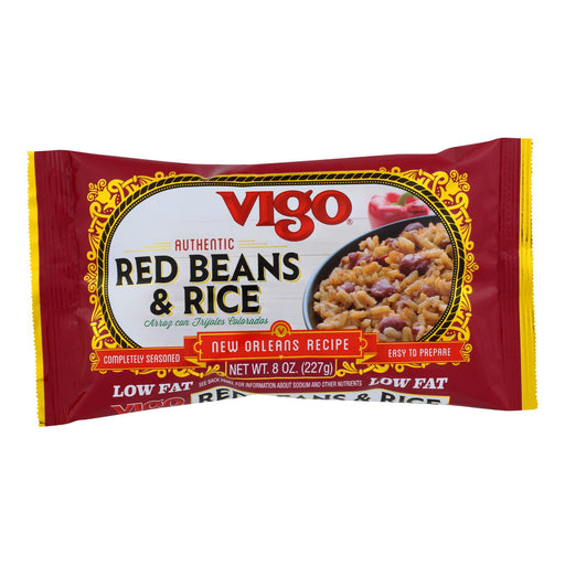 Red Vigo Beans and Rice (Pack of 12 - 8 Oz.) - Cozy Farm 