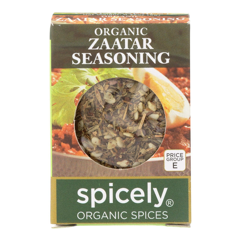 Spicely Organics Zaatar Seasoning, Organic, Each 0.35oz (Pack of 6) - Cozy Farm 