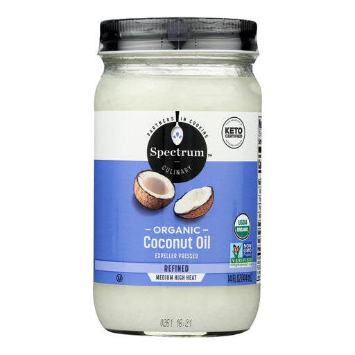 Spectrum Naturals Organic Refined Coconut Oil (12-pack, 14 Fl Oz each) - Cozy Farm 