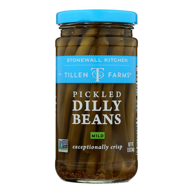 Tillen Farms Pickled Dilly Beans: 6 Pack, 12 Oz Each - Cozy Farm 