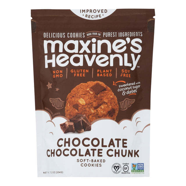 Maxine's Heavenly Chocolate Chunk Cookies (Pack of 8 - 7.2 Oz.) - Cozy Farm 