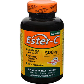 American Health Ester-C® - 500mg High-Potency Vitamin C - 225 Vegetarian Tablets - Cozy Farm 