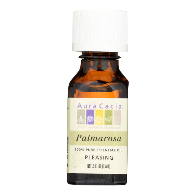 Aura Cacia Palmarosa Essential Oil, 0.5 Fl Oz - Cozy Farm 