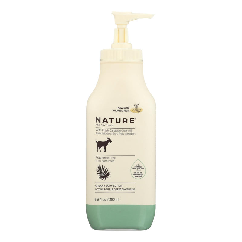 Nature By Canus Fragrance-Free Goat Milk Lotion (11.8 Oz.) - Cozy Farm 