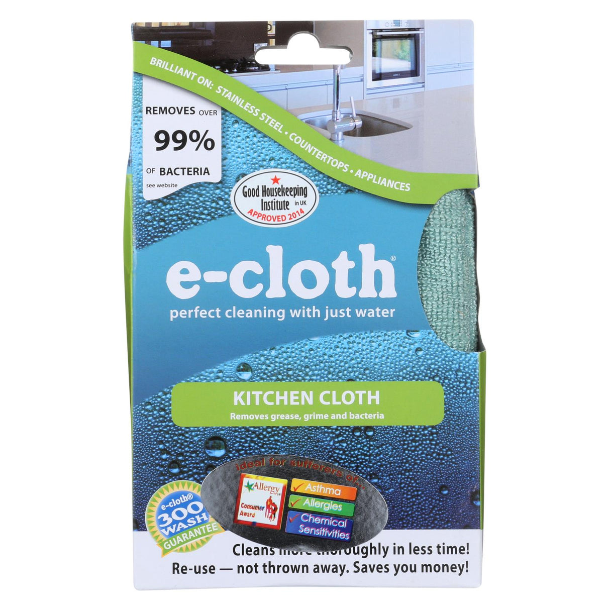 E-Cloth Kitchen Cleaning Cloths, 3-Pack - Cozy Farm 