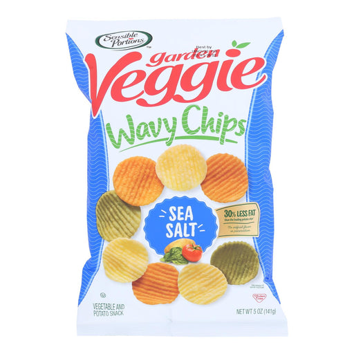 Sensible Portions Veggie Chips Sea Salt (Pack of 12) - 5 Oz. - Cozy Farm 