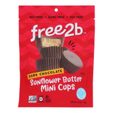 Free 2 B Sun Cups (Pack of 6) - Mini Dark Chocolate - 4.2 Oz - Cozy Farm 