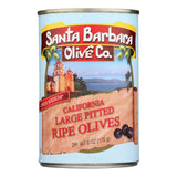 Large Santa Barbara Black Pitted Olives (12 x 5.75 Oz.) - Cozy Farm 