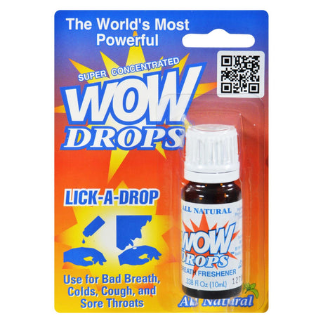 Wow Drops - Breath Freshener and more - 0.32 Oz - Cozy Farm 