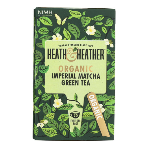 Heath & Heather Imperial Matcha Green Tea (Pack of 6 - 20 Ct.) - Cozy Farm 