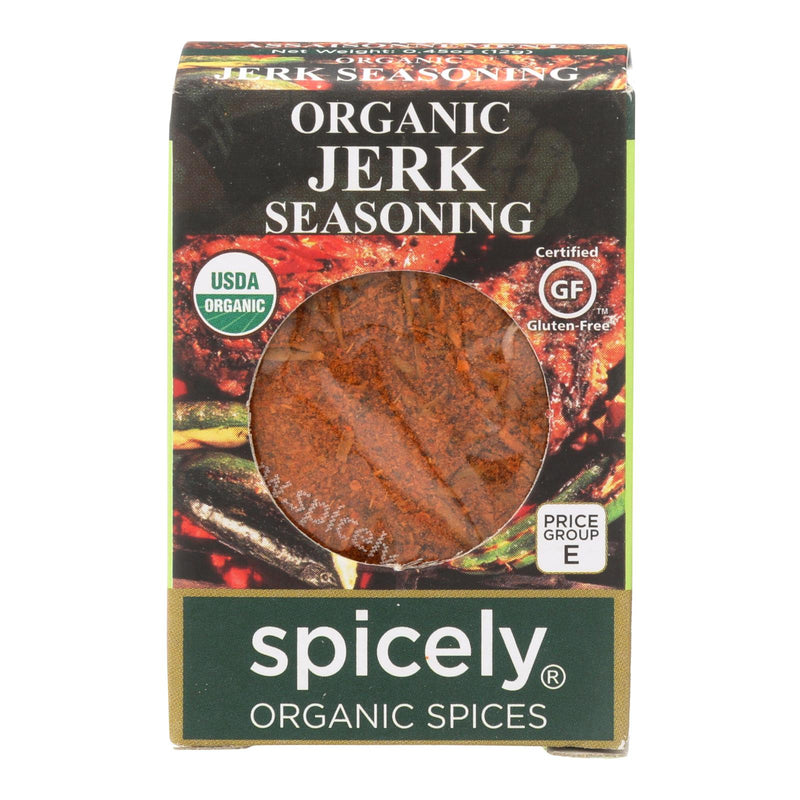 Spicely Organics Organic Jamaican Jerk Seasoning (Pack of 6 - 0.45 Oz.) - Cozy Farm 